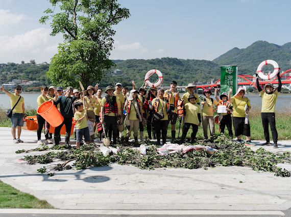 荒野與新北高灘處攜手合作,首創水筆仔清疏地景藝術環境教育